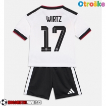 Otroške Nogometnih dresov Nemčija Florian Wirtz #17 Domači SP 2026 Kratki rokavi (+ hlače)